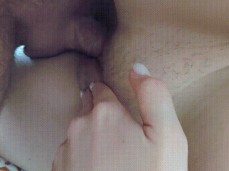 Time For You To Suck Dick! Horny Young Amateur Couple Make Home Video- Part 524 - Marthabullles gif