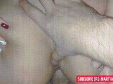 BIG DICK FUCKING MY BIG ASS IN AMATEUR HOME MADE VIDEO- Part 95 - Marthabullles gif