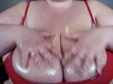 Massive Oiled Tits gif