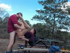 Danny and I Secretly Meet During Conference to Hike and Fuck gif