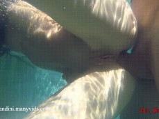 Underwater anal gif