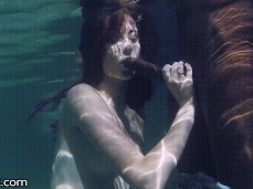 An Underwater Blowjob On A BBC Like Mine Would Be Enjoyable. Right? gif