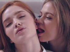 Jia Lissa Gets Strapon from Merry Pie gif