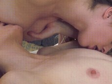 Lesbian boob licking gif