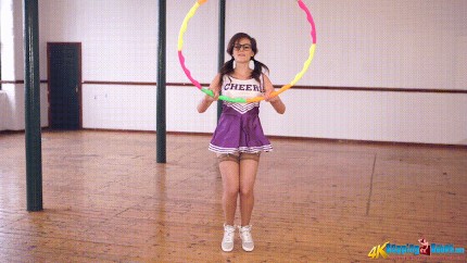 430px x 242px - Cheerleader Flashes Panties While Hula Hooping Porn Gif | Pornhub.com