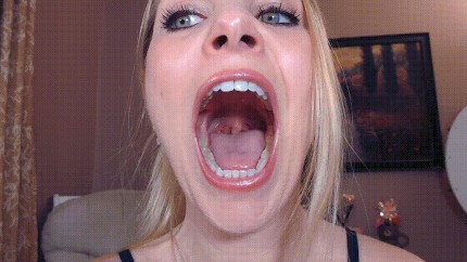 Sexy Mouth Open Wide Porn Gif | Pornhub.com