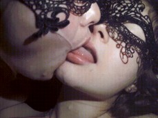 tounge kiss gif