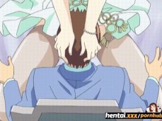 Hentai MILF Forces Guy's Face In Squirting Pussy gif