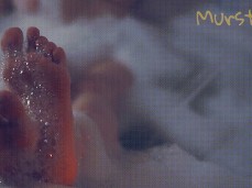 WET FEET toes gif