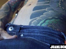 Juan Lucho shows what he's got in his pants: big fat dick reveal 0012 2 gif