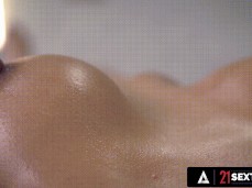 Oiled tits gif