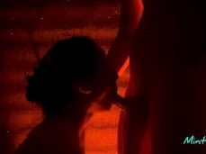 sucking cock in red light gif