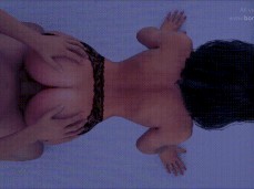 Horny Milfy stepmom with huge melons and big ass seduced stepson gif