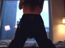 shake dick by her dick gif