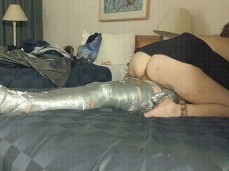 Riding bdsm duct tape 1 gif