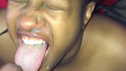 Black Cum Shooting Out - Black Girl Gets Cum Shot Up Her Nose Porn Gif | Pornhub.com