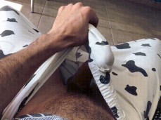 Fabricio Rio Verde plays with tent in his pants 0013-1 gif