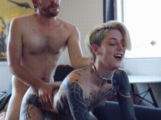 thecamdamage - getting it doggy great smile gif