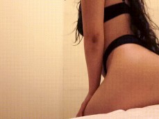 Horny petite latina 18 years old jumping with his big nasty ass gif