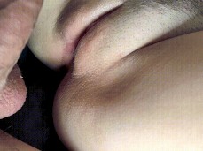 close-up penetration in plump pussy gif