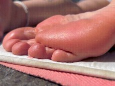 oiled soles gif