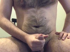 HUGE cum explosion from a hot, hairy-chested Irishman 0132-1 gif