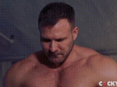 Hot, handsome muscle stud Austin Wolf fucking Tayte Hanson gif