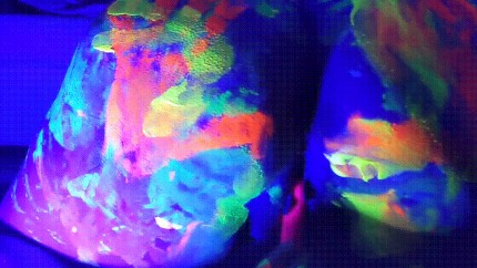 Glow Paint Porn GIFs | Pornhub