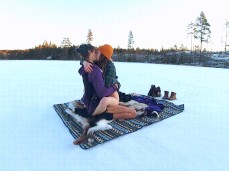 Frozen lake sex gif