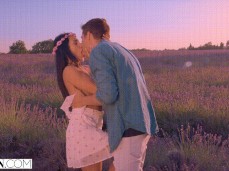 Taboo Love in the lavender field 1 gif