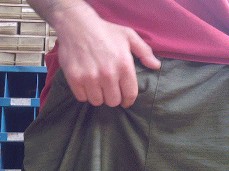 big bulge; tent in pants 0005-1 gif