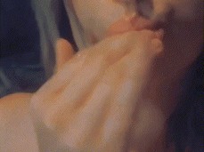 Licking it up gif