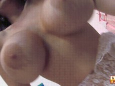 huge bouncing tits loud clap - large saucer areolas - areolas pancakes gif