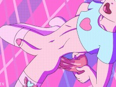 Pastel Angel going fast as can be! gif