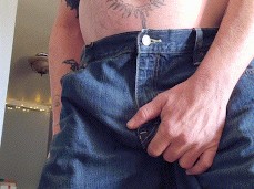 Jeans bulge 0004-1 3 gif