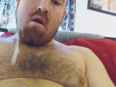 Mature, beefy, bearded, horny MikeyMacEst1988 shoots huge cum load 0010-1 2 gif