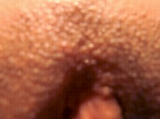 Extremly close-up pussy wet pussy lips gif