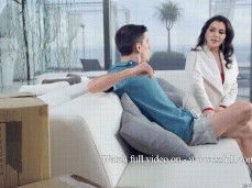 Valentina Nappi seducing younger guy on couch gif