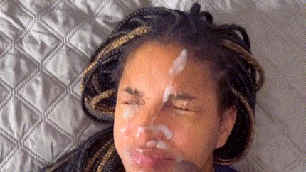 430px x 242px - Cute Black Girl Jacks Cum Onto Her Face Porn Gif | Pornhub.com
