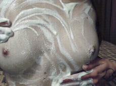WHIPPED CREAM ON HER BOOBS gif
