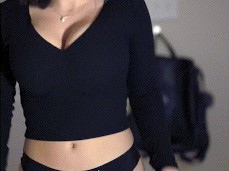 big boobs cleavage gif