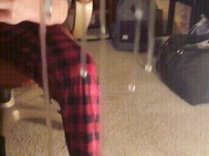 Exploding All Over Mirror 3 Times in Quick Succession! gif