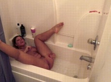 Legs up bathtub gif