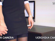 Sexy  getting fucked in the office by her fucking boss ............... gif