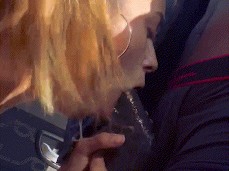 Gagging on bbc outdoor gif