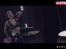 XCHIMERA - Huge Natural Tits Lucy Li gif