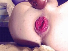 hungry sissy hole is aching for some  cock gif