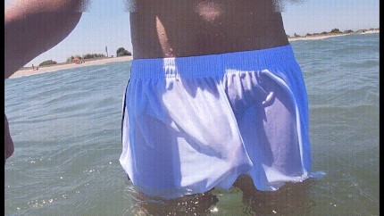 430px x 242px - Sexy Big Dick Feels Free In Transparent Short Shorts Wetting At The Beach  Gay Porn Gif | Pornhub.com