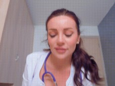 Nurse Luna sucks your dick gif