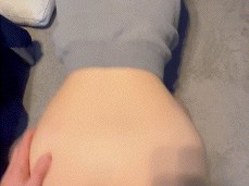 PAWG with tight pussy riding dick in Doggystyle gif